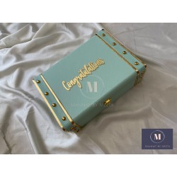 Mint Suede Vintage Box